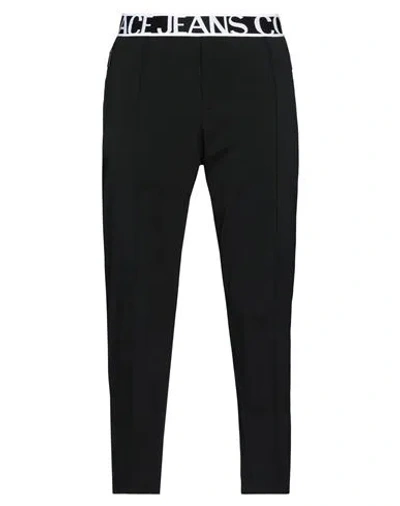 Versace Jeans Couture Man Pants Black Size 32 Polyester, Viscose, Elastane