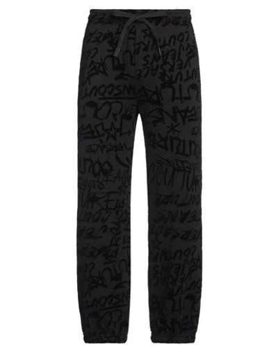 Versace Jeans Couture Black Graffiti Sweatpants