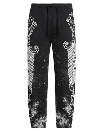 VERSACE JEANS COUTURE VERSACE JEANS COUTURE MAN PANTS BLACK SIZE M COTTON