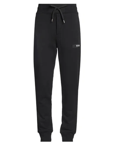 VERSACE JEANS COUTURE VERSACE JEANS COUTURE MAN PANTS BLACK SIZE M COTTON, ELASTANE