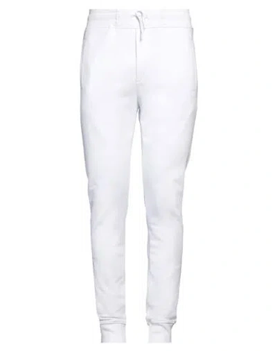 Versace Jeans Couture Man Pants White Size L Cotton, Elastane