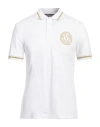 Versace Jeans Couture Cotton Pique Polo Shirt In Multi