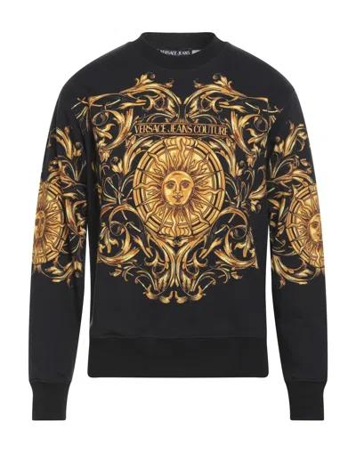 Versace Jeans Couture Sweatshirts In Black