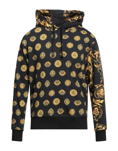 Versace Jeans Couture Sweatshirts In Black