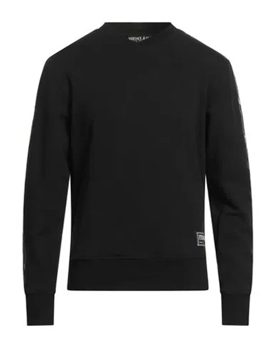 Versace Jeans Couture Man Sweatshirt Black Size Xxl Cotton