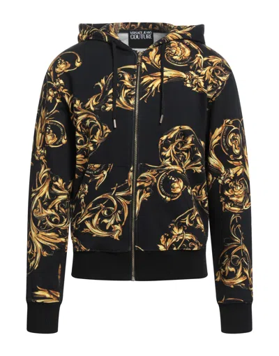 Versace Jeans Couture Sweatshirts In Black