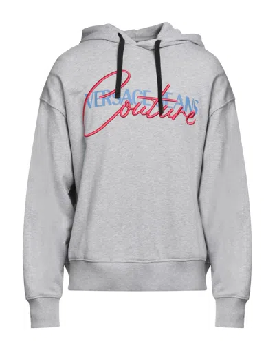 Versace Jeans Couture Sweatshirts In Grey