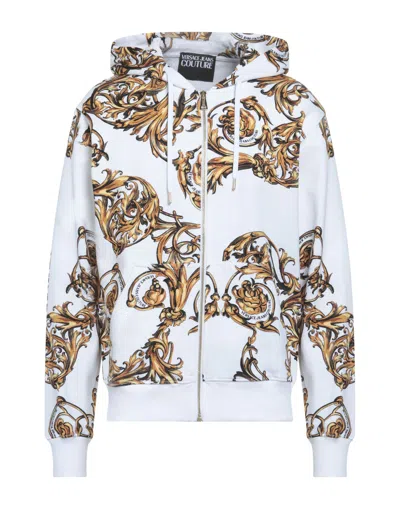 Versace Jeans Couture Sweatshirts In White