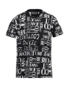 Versace Jeans Couture Man T-shirt Black Size M Cotton