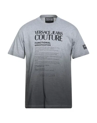 Versace Jeans Couture T-shirts In Grey