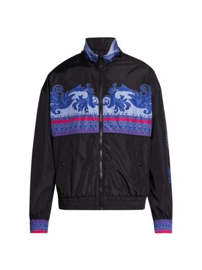 Versace Jeans Couture Men's Baroque Track Jacket In Space