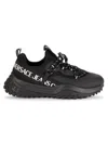 Versace Jeans Couture Logo-embossed Round Toe Sneakers In Black