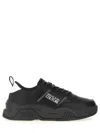 Versace Jeans Couture Men's Sneaker With Logo In Black