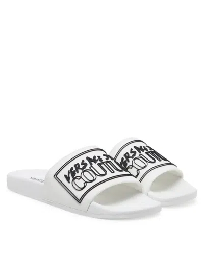 VERSACE JEANS COUTURE VERSACE JEANS COUTURE MENS POOL SLIDES