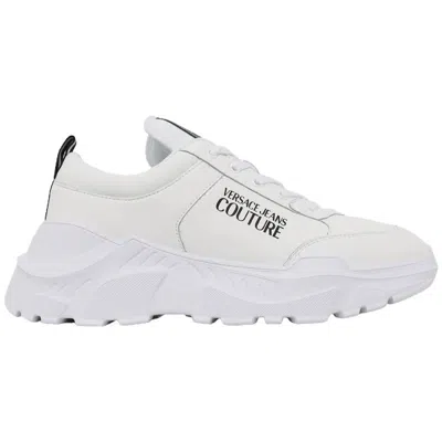 Versace Jeans Couture Mens Sneakers In White