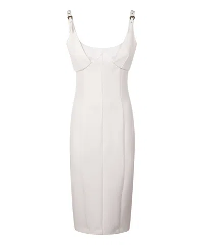 Versace Jeans Couture Midi Dress In White