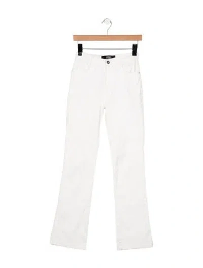 Pre-owned Versace Jeans Couture Mid-rise Flared Jeans In Blue