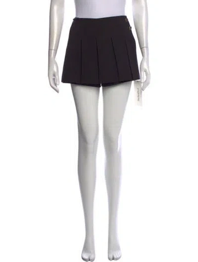 Pre-owned Versace Jeans Couture Mini Skirt In Black