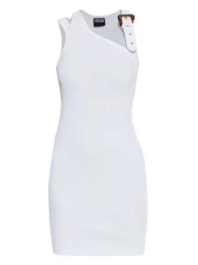 VERSACE JEANS COUTURE MINI TANK DRESS BOUCKLE COSTINA RIBANA,TRS0001