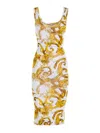 Versace Jeans Couture Mini-tasche Mit Print In White