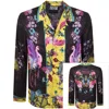 Versace Jeans Couture Multi Colour Shirt In Black
