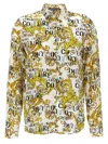 Versace Jeans Couture T-shirt Mit Logo In Multi