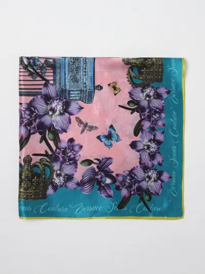 Versace Jeans Couture Neck Scarf Woman  In Brown