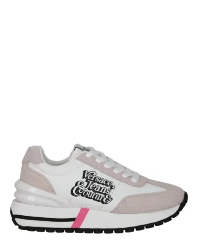 Versace Jeans Couture New Spike Low-top Sneakers In Pink