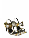 Versace Jeans Couture Open Sandals In White