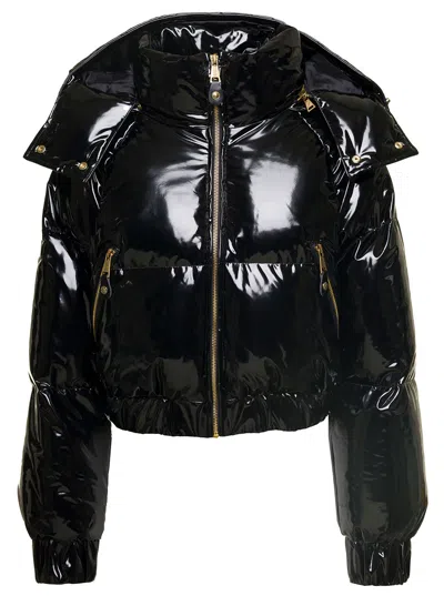 Versace Jeans Couture 75dp402 Outerwear In Black