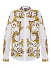 Versace Jeans Couture Outline Barocco Shirt In White