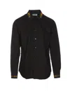 VERSACE JEANS COUTURE PANEL BAROQUE SHIRT