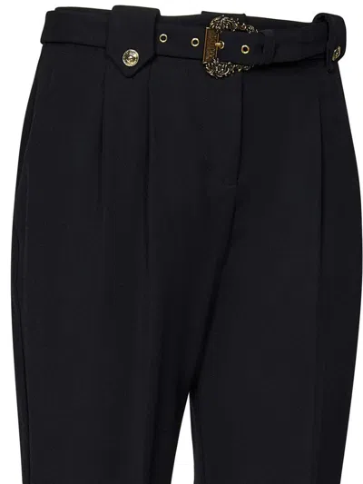 Versace Jeans Couture Trousers In Black