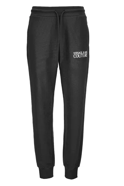 Versace Jeans Couture Pants In Black