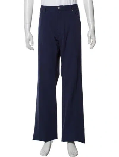 Pre-owned Versace Jeans Couture Pants In Blue