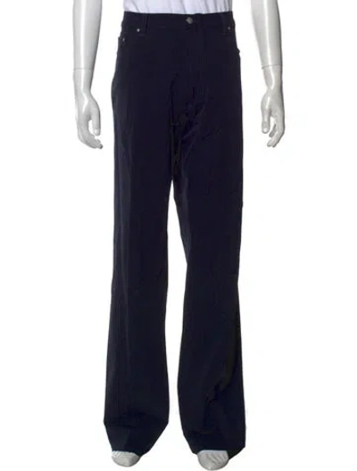 Pre-owned Versace Jeans Couture Pants In Blue