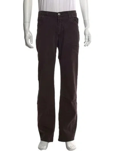 Pre-owned Versace Jeans Couture Pants In Brown