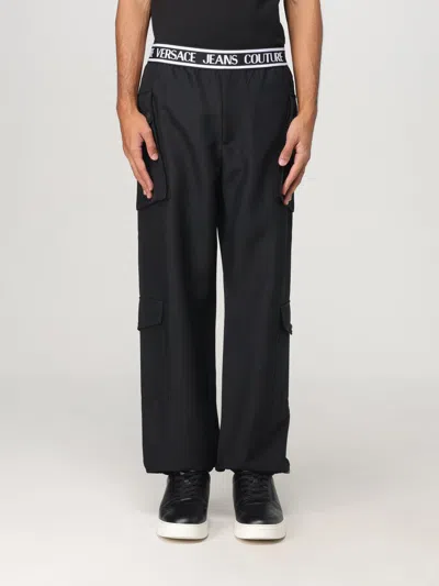 Versace Jeans Couture Pants  Men Color Black In Schwarz