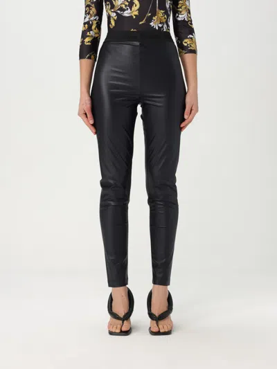 VERSACE JEANS COUTURE PANTS VERSACE JEANS COUTURE WOMAN COLOR BLACK,G59743002