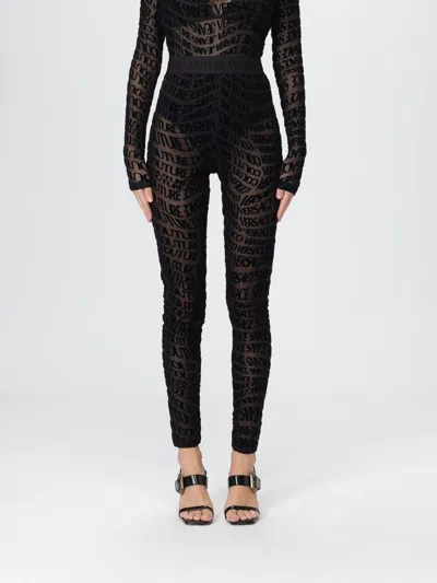 Versace Jeans Couture Pants  Woman Color Black