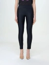 Versace Jeans Couture Pants  Woman Color Black In Black