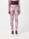 Versace Jeans Couture Pants  Woman Color Pink In Pink