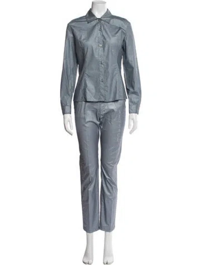 Pre-owned Versace Jeans Couture Pantsuit In Blue