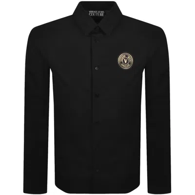 Versace Jeans Couture Patch Shirt Black