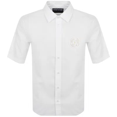 Versace Jeans Couture Patch Shirt White