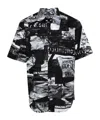 Versace Jeans Couture Pattern-printed Short-sleeved Shirt In Multi
