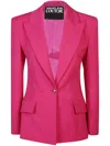 Versace Jeans Couture Blazer  Woman Color Fuchsia In Pink