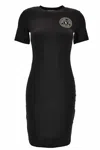 Versace Jeans Couture Pencil Dress In Black