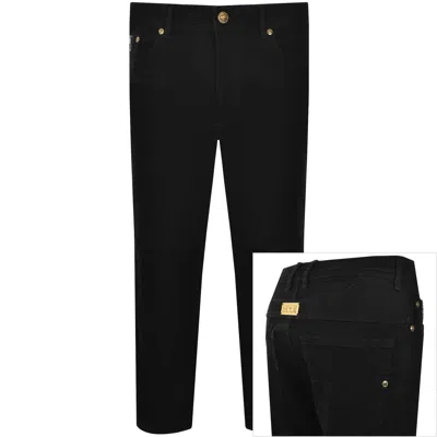 VERSACE JEANS VERSACE JEANS COUTURE PLACKET JEANS BLACK
