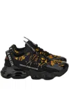 Versace Jeans Couture Platform Sneakers In Black